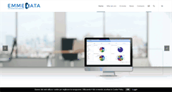 Desktop Screenshot of emmedata.com